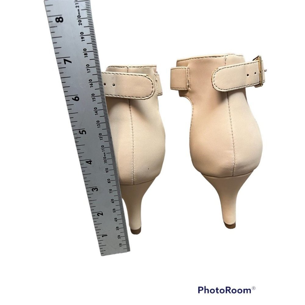 Dream Pairs Womens Low Stilettos Heel Pointed Toe Wedding Party Dress Size 10 - Picture 5 of 5